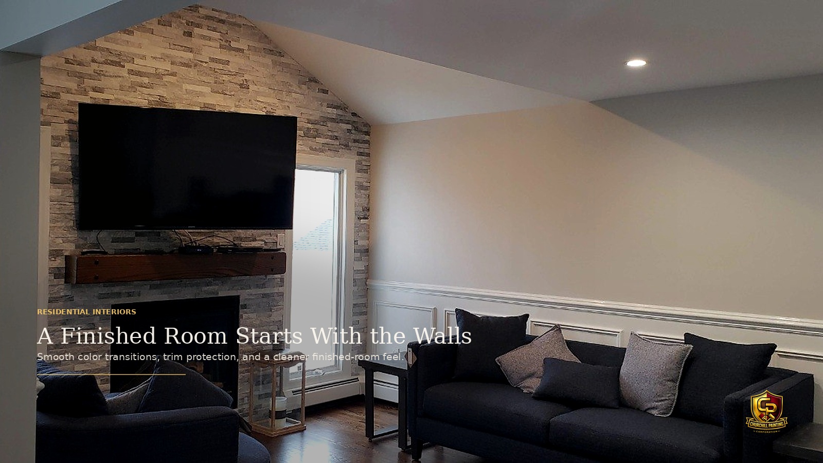 Fireplace Living Room Finish